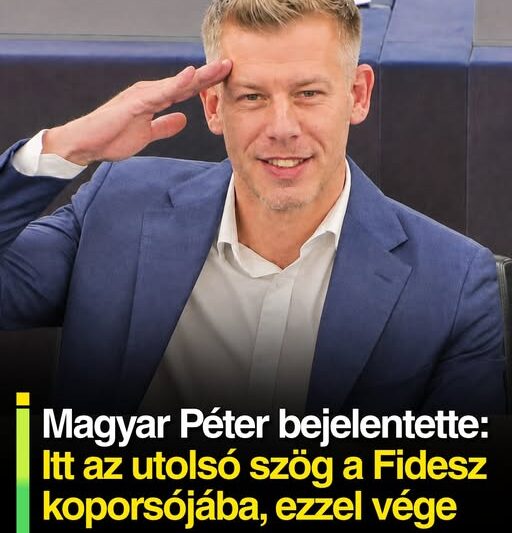 Magyar Péter bejelentette: Itt az utolsó szög a Fidesz koporsójába, ezzel vége