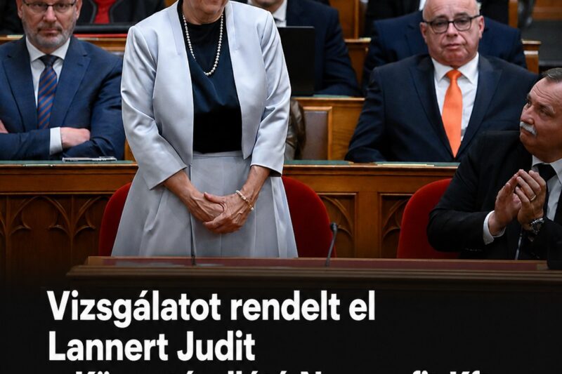 Vizsgálatot rendelt el Lannert Judit Cikk a hozzászólásoknál!👇👇