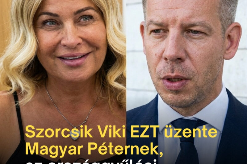Szorcsik Viki EZT üzente Magyar Péternek, az országgyűlési felszólalása után