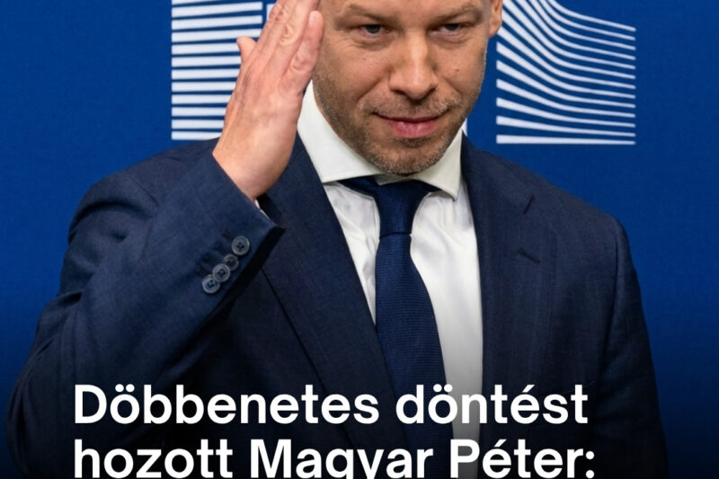 Magyar Péter nagy bejelentést tett: jelentős vagyonokat érinthet a döntés
