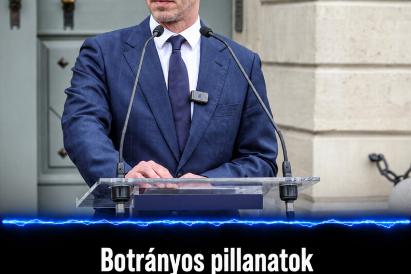 Botrányos pillanatok a Sándor-palotánál: Magyar Péter rendőri intézkedést kért miután…