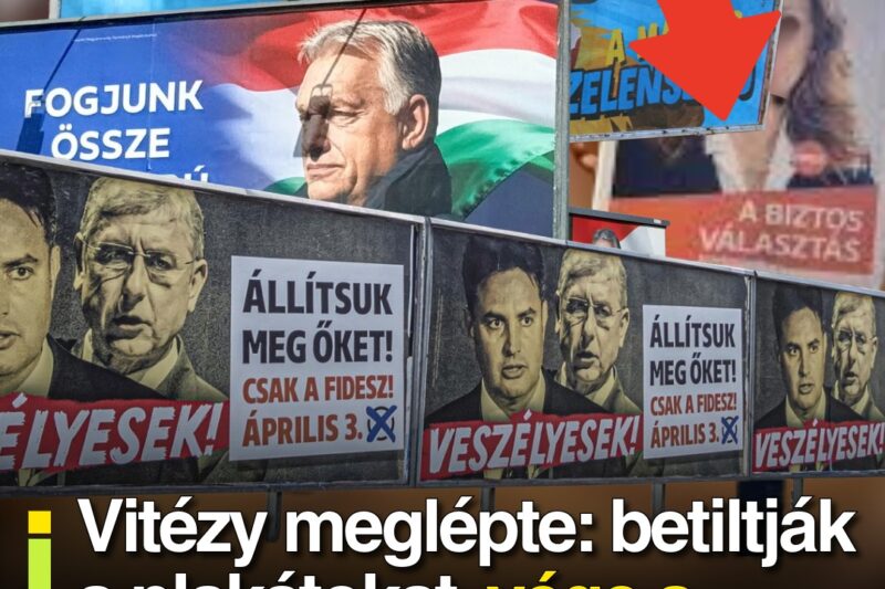Vitézy meglépte: betiltanák a gyűlöletplakátokat, vége lehet a mindent elborító politikai plakáterdőknek