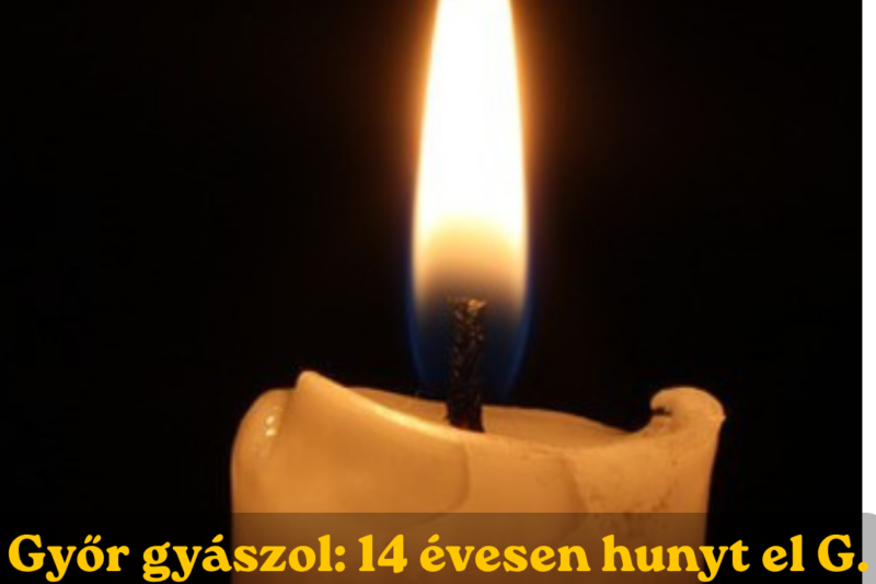 Mély gyász Győrben: tragikusan fiatalon, 14 évesen elhunyt a Gárdonyi Géza Általános Iskola tanulója, G. Zétény