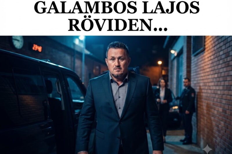 ⚡ Tegnap este jött a hír Galambos Lajosról: ügyvédje is megerősítette a megdöbbentő fejleményt!