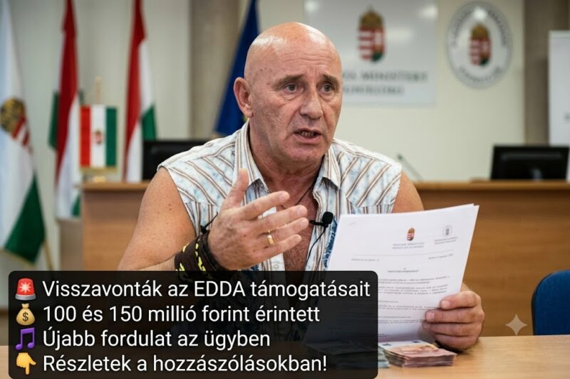 🚨 JELENTŐS DÖNTÉS SZÜLETETT AZ EDDA TÁMOGATÁSAIRÓL! 🎵