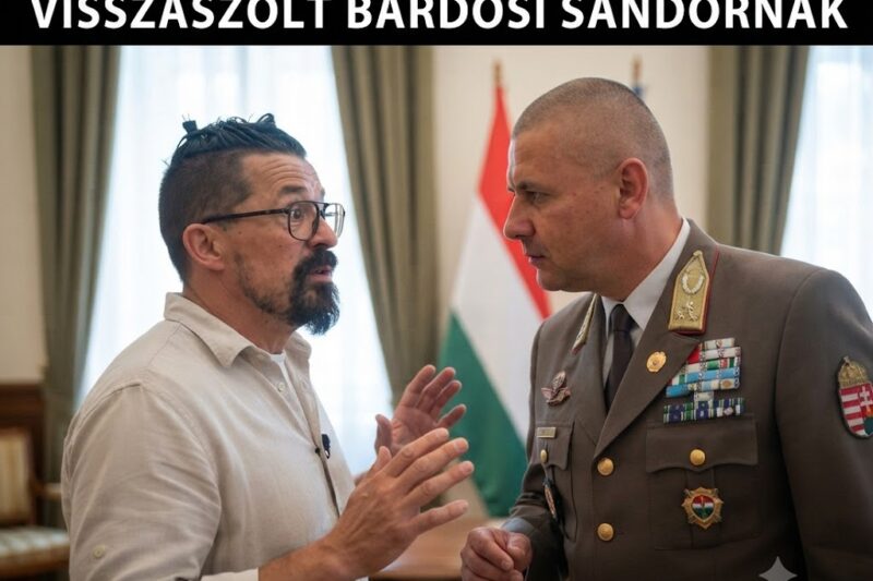 🔥 Ruszin-Szendi Romulusz hatalmas pofont adott Bárdosi Sándornak – olyan keményen reagált, hogy sokan felkapták a fejüket!