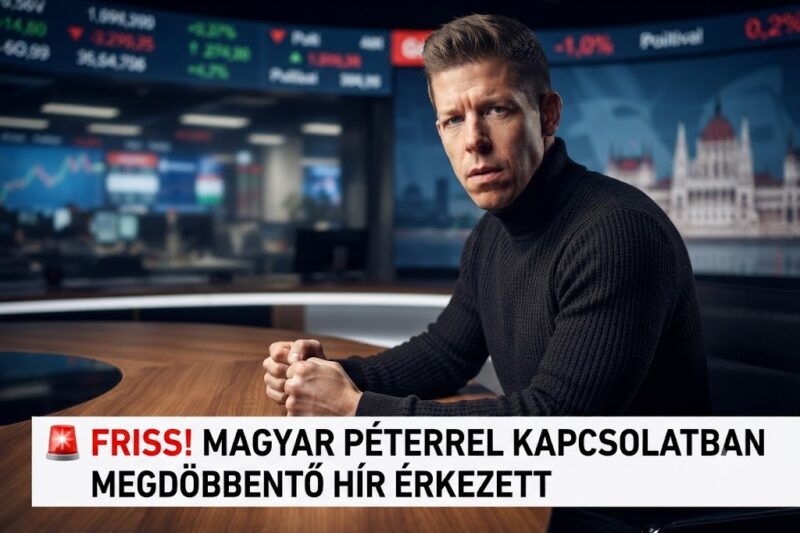 🚨 FRISS! 1 perce érkezett: megdöbbentő hír érkezett Magyar Péterről – drámai részletek láttak napvilágot
