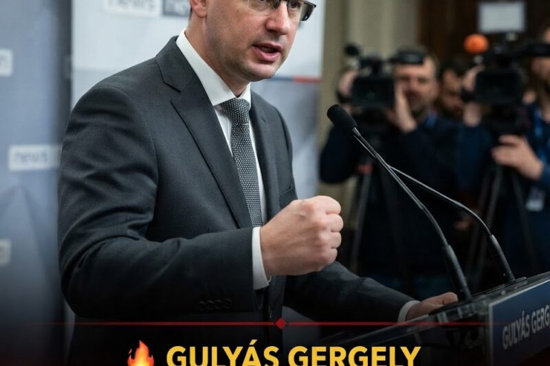 🔥 Gulyás Gergely keményen visszavágott a parlamentben, miután Magyar belengette a „tisztítótűz-műveletet”