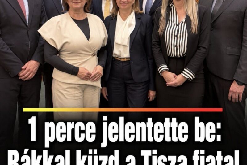 1 perce jelentette be: Rákkal küzd a Tisza fiatal parlamenti képviselője – MindenegybenBlog – Magyarország Kincsei – frisshung.com