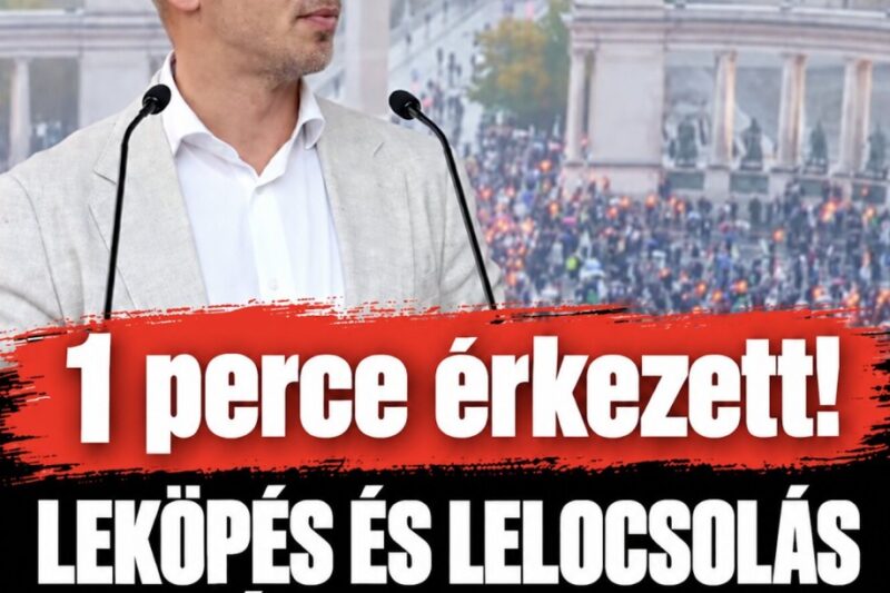 Leköpés és lelocsolás után, ismét atrocitás érte a Miniszterelnököt 🔴 – MindenegybenBlog