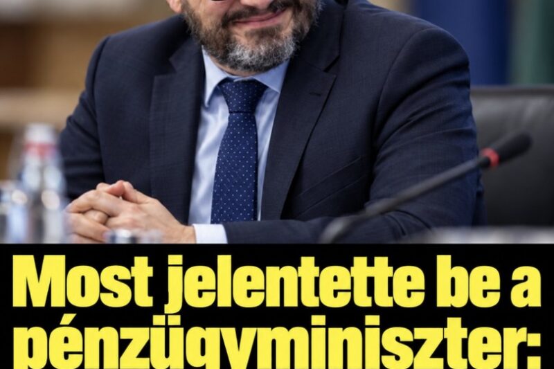 Most jelentette be a pénzügyminiszter: eldőlt a novemberi emelt nyugdíj sorsa! – MindenegybenBlog