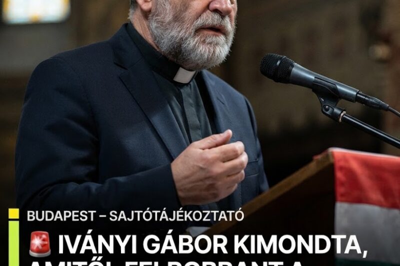 Iványi Gábor újra keményen nekiment Orbán Viktornak. A Magyarországi Evangéliumi Testvérközösség vezető lelkésze az osztrák